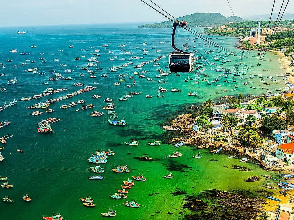 Phu Quoc Island tropical beach paradise