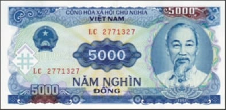 Five thousand dong
