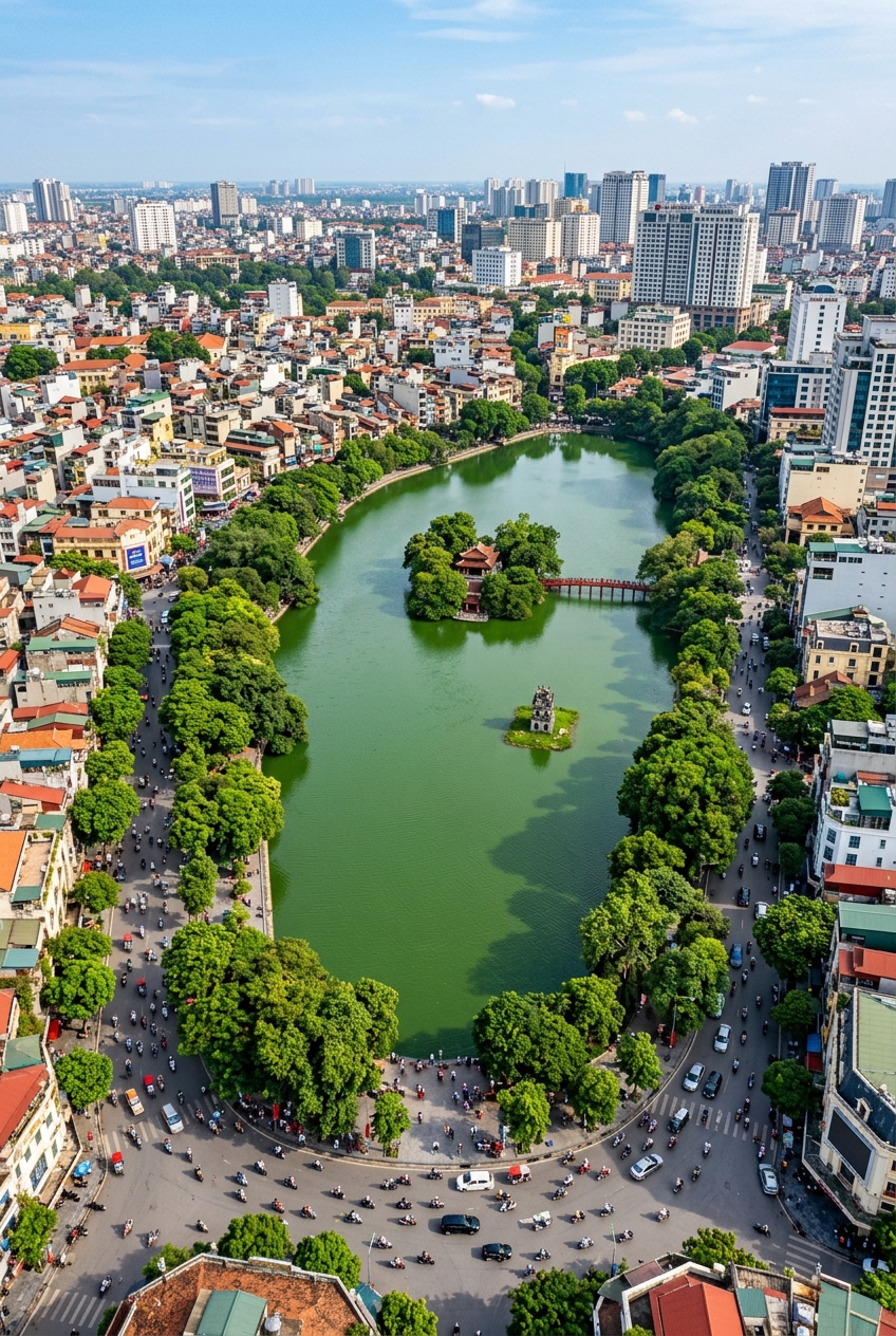Hoan Kiem Lake Hanoi Accommodation