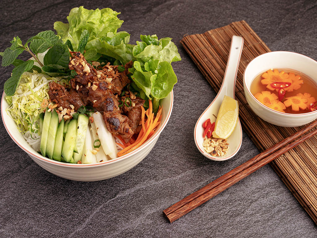 Bun Thit Nuong - Grilled Pork Vermicelli