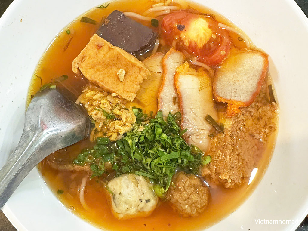 Bun rieu tom - shrimp noodle soup Vung Tau